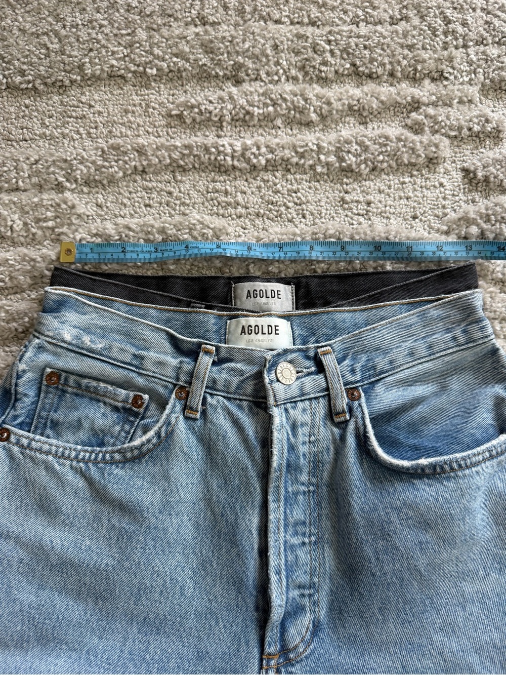 Guc Agolde Size 25 Denim Jean Bundle - Picture 5 of 6